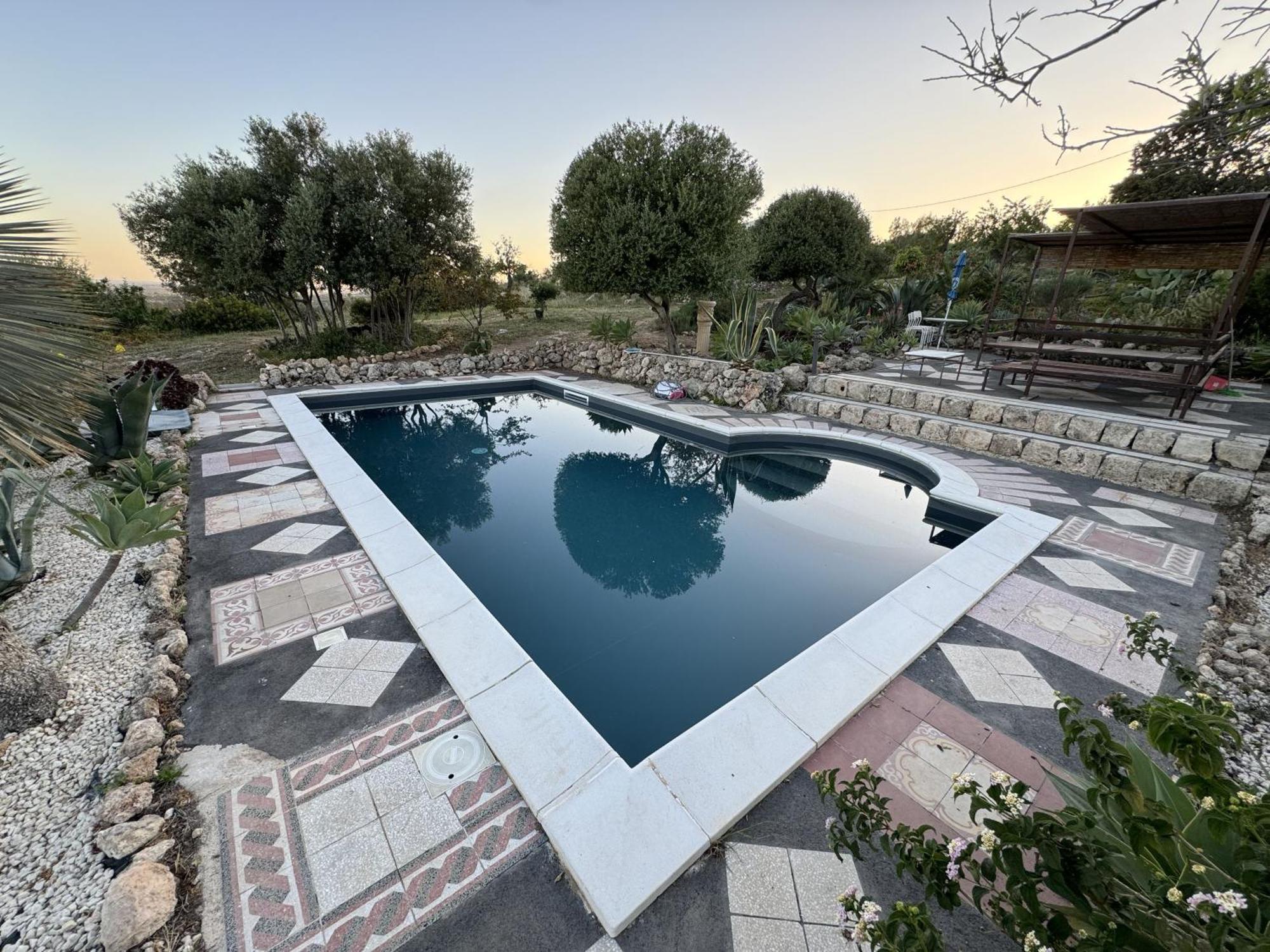 Villa La Cava Del Val Di Noto Con Piscina Privata Avola Dış mekan fotoğraf
