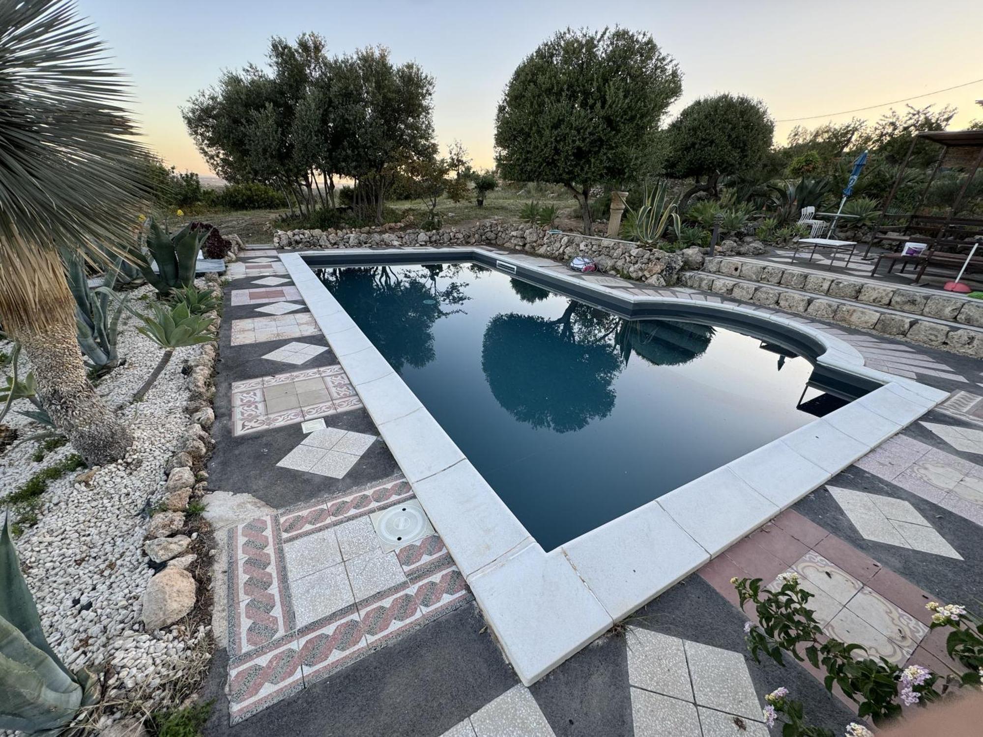 Villa La Cava Del Val Di Noto Con Piscina Privata Avola Dış mekan fotoğraf