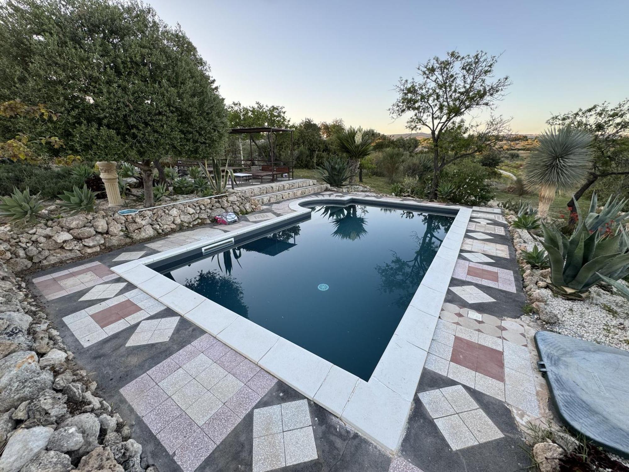 Villa La Cava Del Val Di Noto Con Piscina Privata Avola Dış mekan fotoğraf