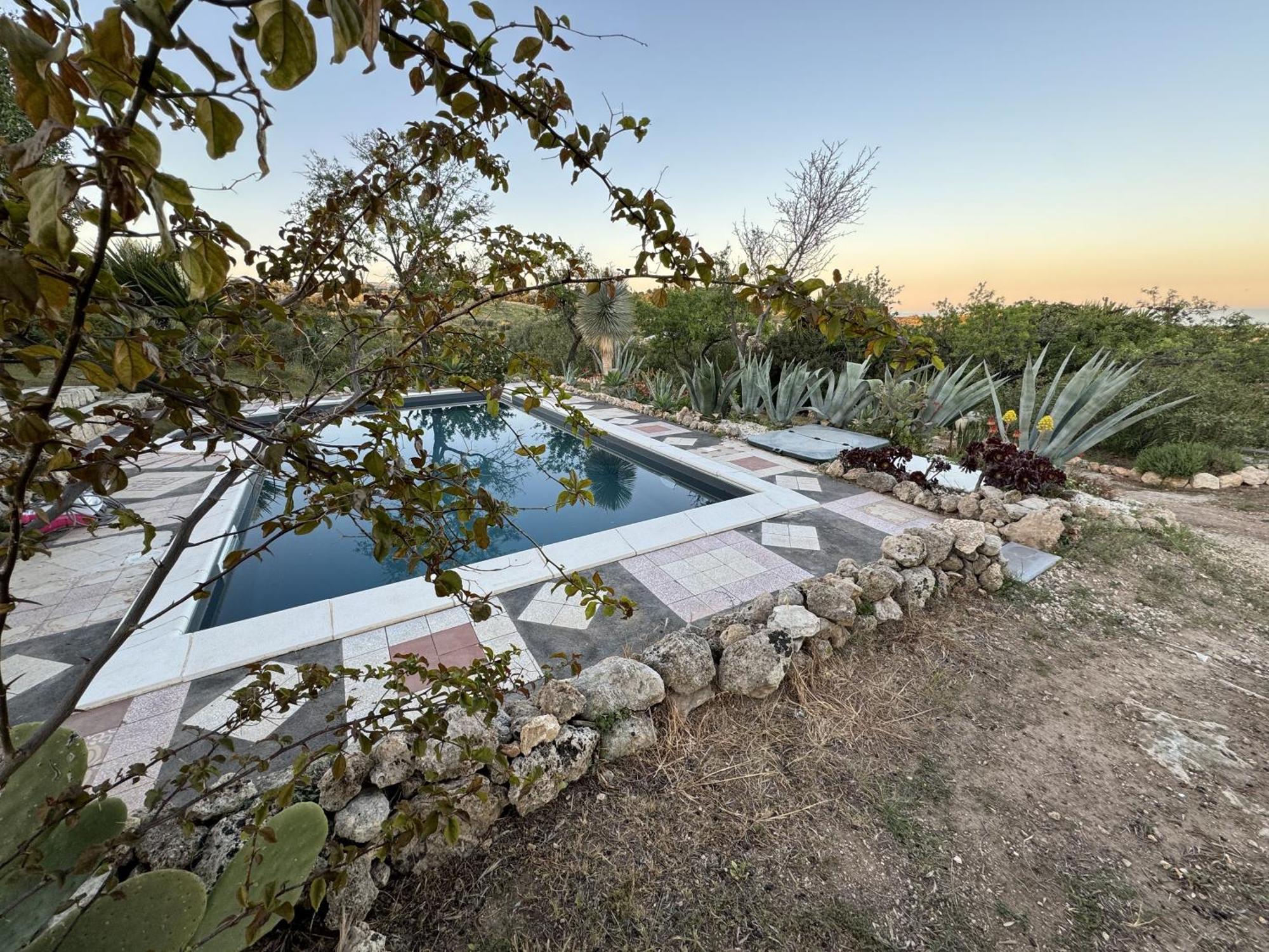 Villa La Cava Del Val Di Noto Con Piscina Privata Avola Dış mekan fotoğraf